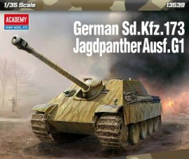 Academy Games Model Kit tank 13539 - German Sd.kfz.173 Jagdpanther Ausf.G1 (1:35)