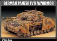 Academy Games Model Kit tank 13233 - GERMAN PANZER IV H W/ARMOR (1:35) - cena, porovnanie
