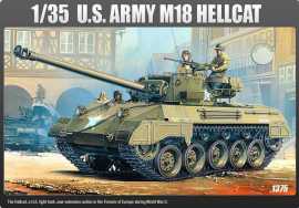 Academy Games Model Kit tank 13255 - US ARMY M-18 HELLCAT (1:35)