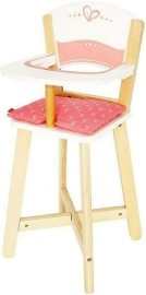 Hape Drevená jedálenská stolička pre bábiky