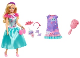Mattel Barbie Moja prvá bábika deň a noc fialová