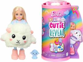 Mattel Barbie Cutie reveal barbie Ovečka HKR17 pastelová edícia