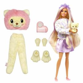 Mattel Barbie Cutie reveal barbie Lev HKR02 pastelová edícia