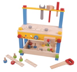 Bigjigs Toys Môj prvý pracovný stôl