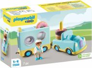 Playmobil 71325 1.2.3: Bláznivý Donut Truck s funkciou ukladania a triedenia - cena, porovnanie