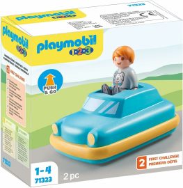 Playmobil 71323 1.2.3: Autíčko Push & Go