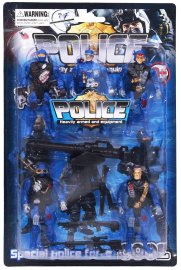 Wiky Policajný set s figúrkami