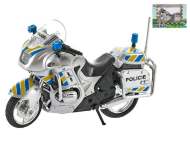 Mikro Motorka policajná 12cm kov na voľný chod - cena, porovnanie