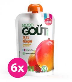 Good Gout BIO Kapsička ovocná Mango 6x120g