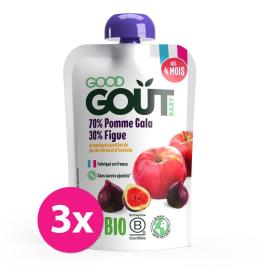 Good Gout BIO Jablko a fíky 3x120g