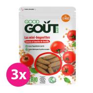 Good Gout Mini bagetky s rajčátky 3x70g - cena, porovnanie