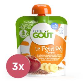 Good Gout BIO Jablečná snídaně 3x70g