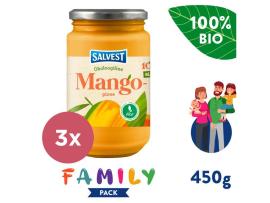Salvest Family BIO Mango 100% 3x450g