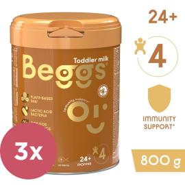 Beggs 4 Mlieko dojčenské 3x800g