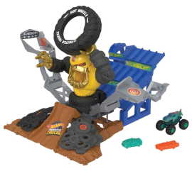Mattel Hot Wheels Monster Trucks Mega-Wrex vs Crushzilla v aréne