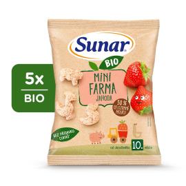 Hero Sunar BIO Chrumky Mini farma jahoda 5x18g