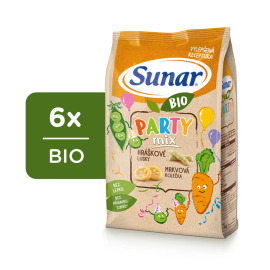 Hero Sunar BIO Chrumky Party mix 6x45g