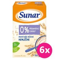 Hero Sunar Prvá kaša nemliečna ryžová 6x220g - cena, porovnanie