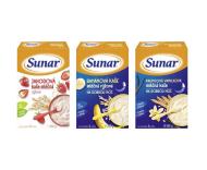 Hero Sunar Kaša mliečna mix 3x225g - cena, porovnanie