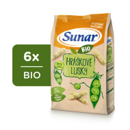 Hero Sunar BIO Chrumky Hráškové struky 6x45g - cena, porovnanie