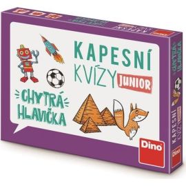 Dino Kapesní kvízy Junior Chytrá hlavička