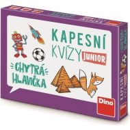 Dino Kapesní kvízy Junior Chytrá hlavička - cena, porovnanie