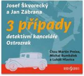 3 případy detektivní kanceláře Ostrozrak - 3 CDmp3