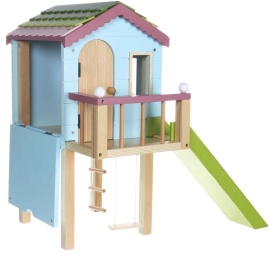 Lottie Drevený záhradný domček pre bábiky