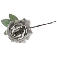 MagicHome Kvet ruža rozvitá, fialová stonka, 6ks - cena, porovnanie
