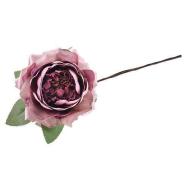 MagicHome Kvet ruža rozvitá, tmavo ružová 6ks - cena, porovnanie