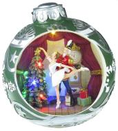 MagicHome Dekorácia Vianoce, Balet v guli, 7 LED, farebná, s melódiami, - cena, porovnanie