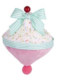 MagicHome Dekorácia Candy Line, ružová, 15 cm, závesná