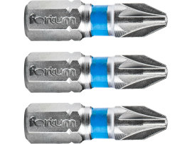 Fortum Bit krížový 3ks, PZ 2x25mm, S2 4741302