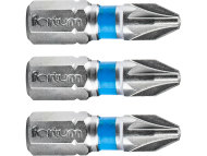 Fortum Bit krížový 3ks, PZ 2x25mm, S2 4741302 - cena, porovnanie