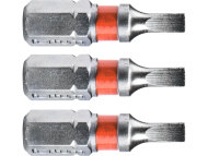 Fortum Bit plochý 3ks, 3x25mm, S2 4741103 - cena, porovnanie