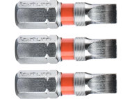 Fortum Bit plochý 3ks, 5x25mm, S2 4741105 - cena, porovnanie