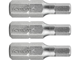 Fortum Bit imbus 3ks, H 4x25mm, S2 4741505