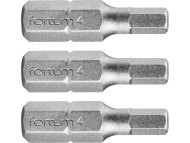 Fortum Bit imbus 3ks, H 4x25mm, S2 4741505 - cena, porovnanie