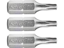 Fortum Bit torx 3ks, T 15x25mm, S2 4741415