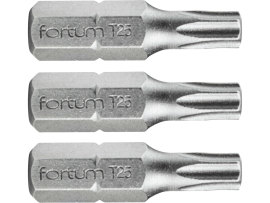 Fortum Bit torx 3ks, T 25x25mm, S2 4741425