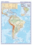 Jižní Amerika Obecně zeměpisná mapa - cena, porovnanie