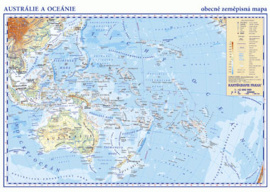 Kartografie Praha: Austrálie a Oceánie