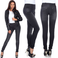 Fashionweek Nohavice legíny Jeans slim fit tc557 - cena, porovnanie