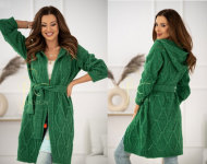 Fashionweek Dámsky farebný sveter, kabát LIZA - cena, porovnanie