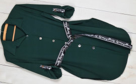 Fashionweek Dlhá asymetrická tunika, košeľové šaty MD524