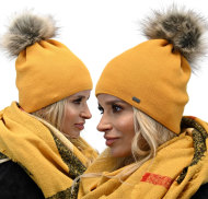 Fashionweek Dámska zimná čiapka s brmbolcom ZIZI15/A13 - cena, porovnanie