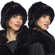 Fashionweek Dámska zimná kožušinová čiapka BUCKET HAT KARR75 - cena, porovnanie