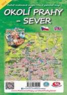 Malované mapy: Okolí Prahy - sever - cena, porovnanie