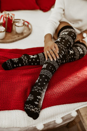 Fashionweek Vianočné nadkolienky, ponožky MILENA WHITE
