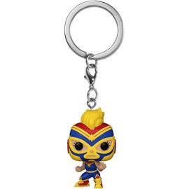 Multiland Funko POP! Marvel Luchadores - Captain Marvel - kľúčenka